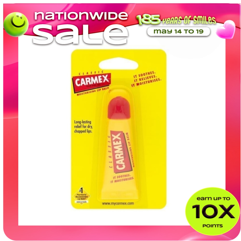 CARMEX ORIG LIP BALM TUBE 10G