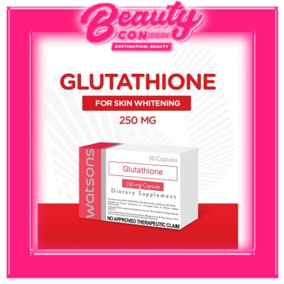 WATSONS GENERICS Glutathione 250mg Dietary Supplement 1 Capsule