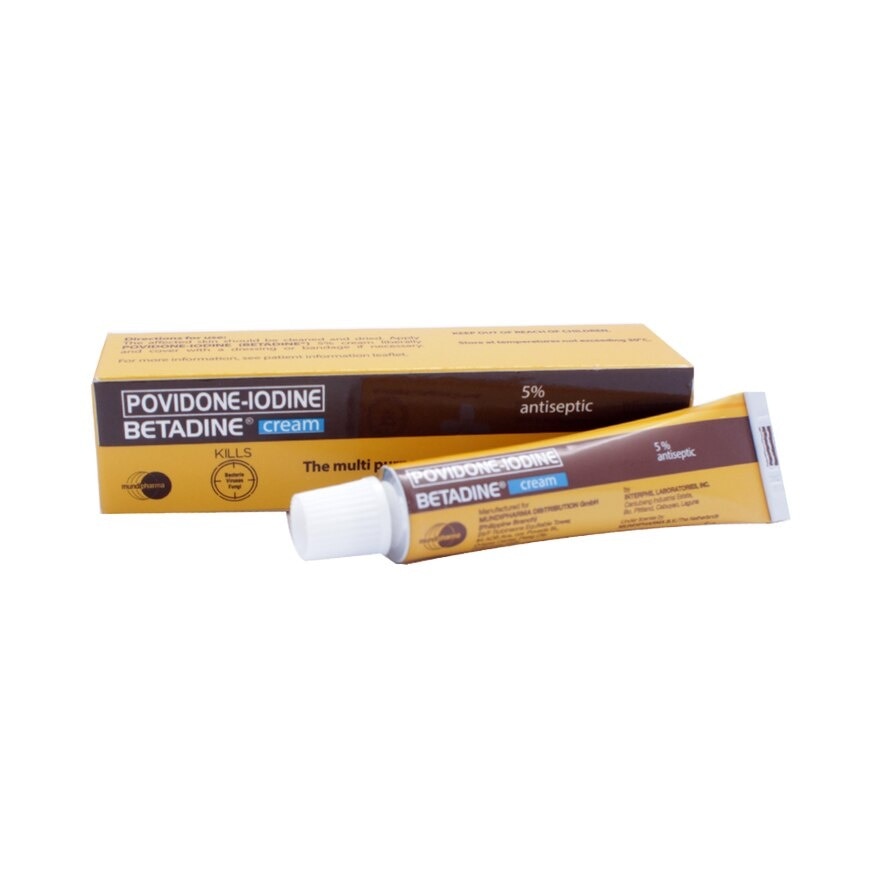 Povidone-iodine 5% Topical Cream 5g