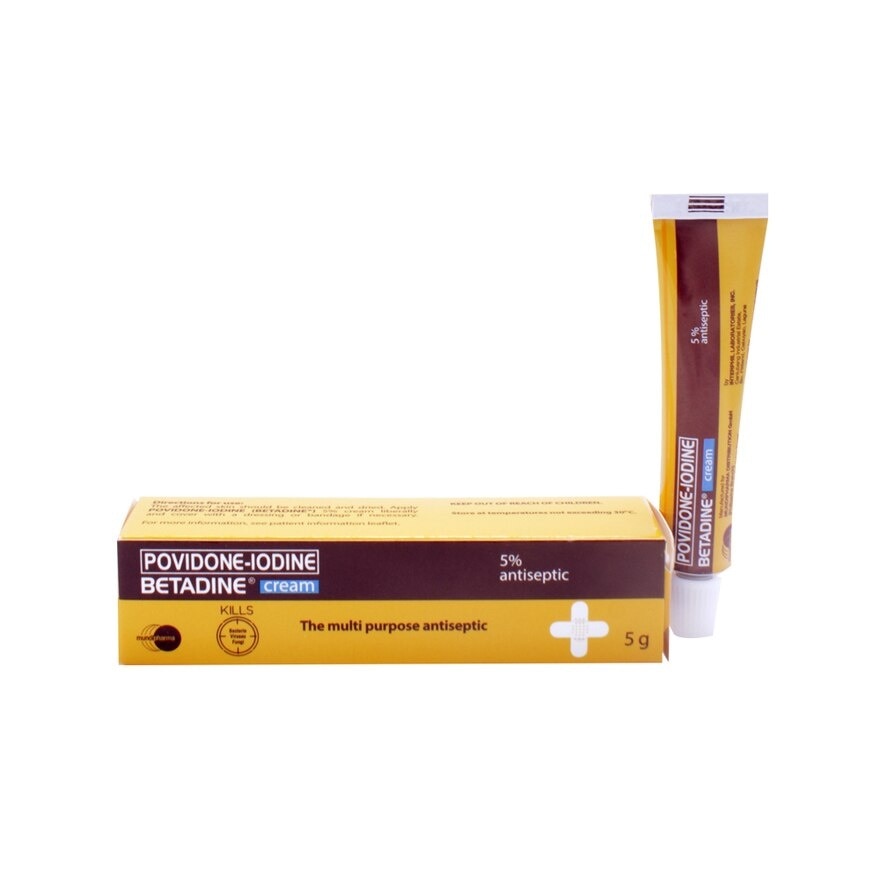 Povidone-iodine 5% Topical Cream 5g