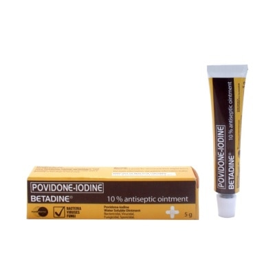 BETADINE Povidone-iodine 10% Topical Ointment 5g