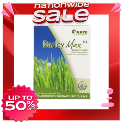 BARLEY Organic Barley Powdered Drink from New Zealand 1 Sachet
