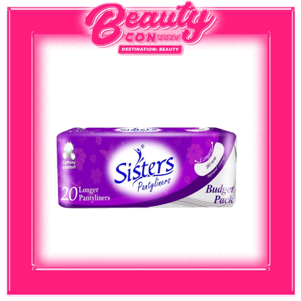 Pantyliner 180mm 20 Longer Pantyliners Budget Pack
