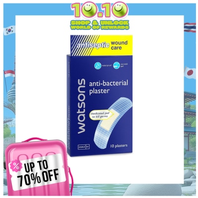 WATSONS Anti-Bacterial 10 Plasters