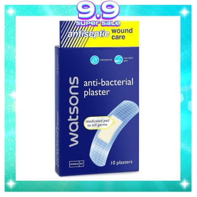 WATSONS Anti-Bacterial 10 Plasters
