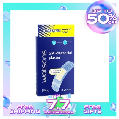WATSONS Anti-Bacterial 10 Plasters