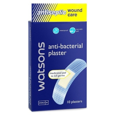 WATSONS Anti-Bacterial 10 Plasters