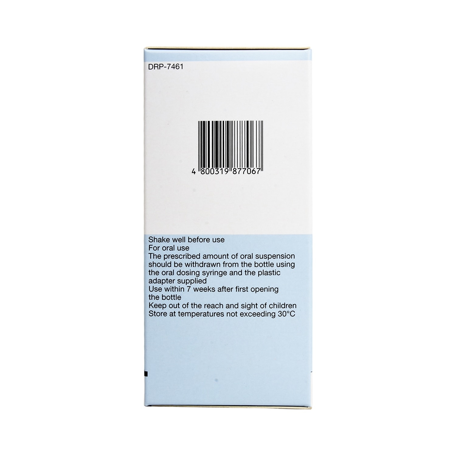 Oxcarbazepine 60mg/ml Oral Suspension 100ml  [PRESCRIPTION REQUIRED]