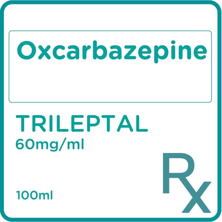 Oxcarbazepine 60mg/ml Oral Suspension 100ml  [PRESCRIPTION REQUIRED]