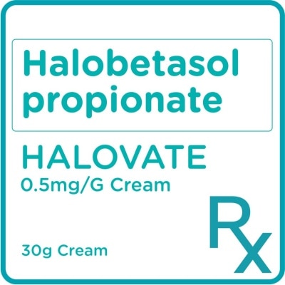 HALOVATE Halobetasol propionate 0.5mg/g Ointment 30g Cream [PRESCRIPTION REQUIRED]