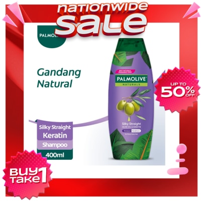 PALMOLIVE Silky Straight Shampoo 400ml