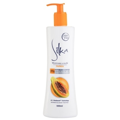 SILKA Whitening Lotion Papaya SPF6 500ml