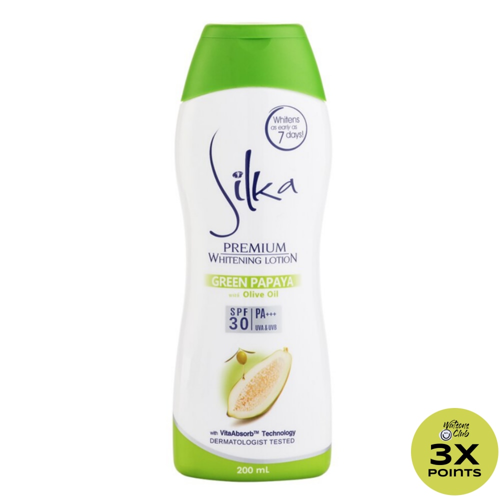 Premium Whitening Lotion Green Papaya With Olive Oil 200ml