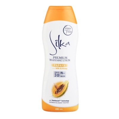 SILKA Premium Whitening Papaya Lotion 200ml