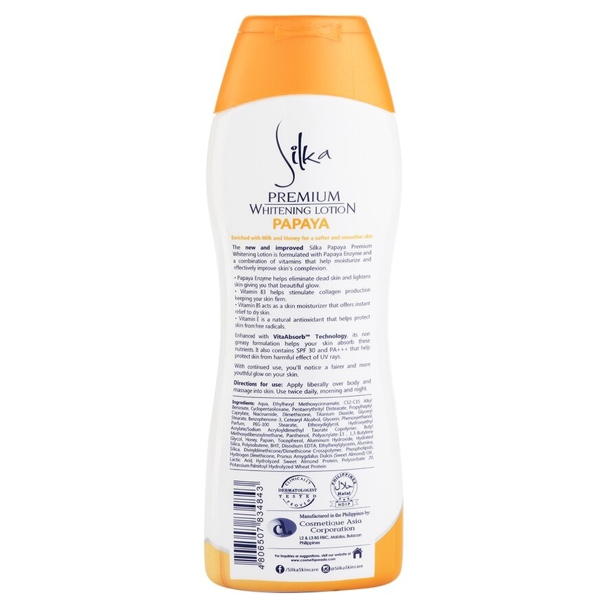 Premium Whitening Papaya Lotion 200ml