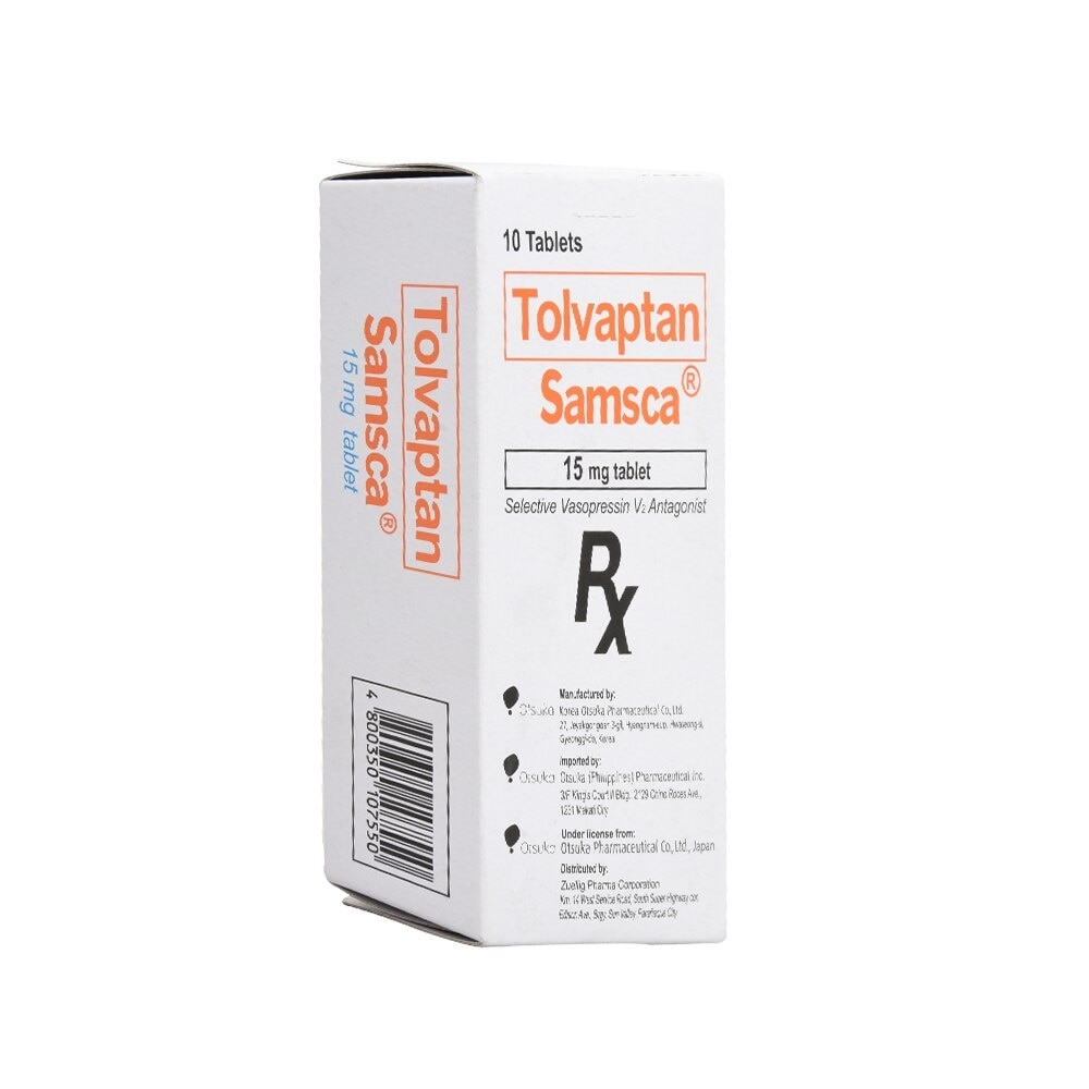 Samsca Tolvaptan 15mg 1 Tablet [Prescription Required]