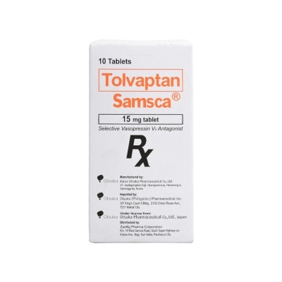 SAMSCA Samsca Tolvaptan 15mg 1 Tablet [Prescription Required]