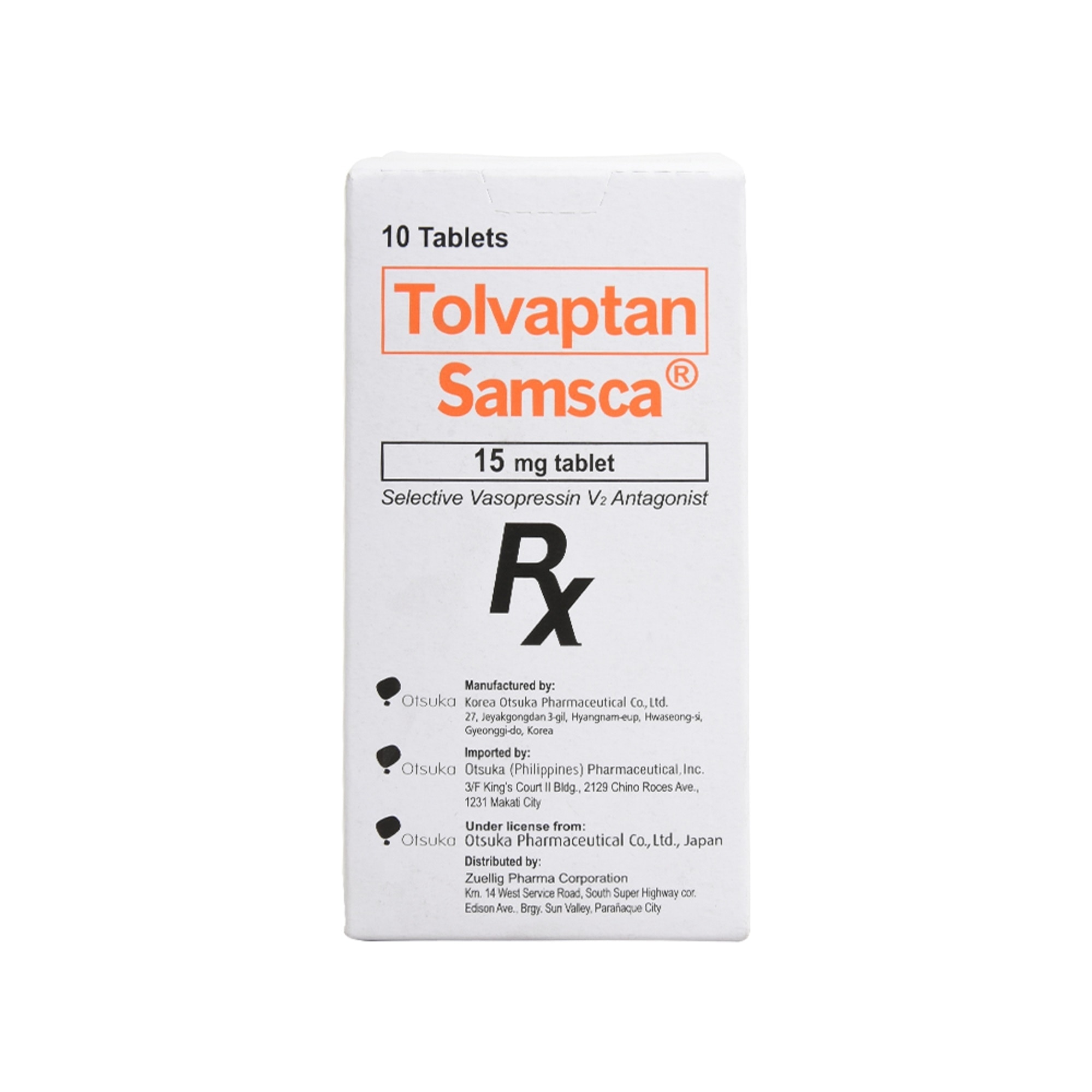 Samsca Tolvaptan 15mg 1 Tablet [Prescription Required]