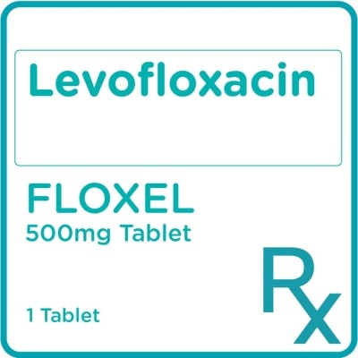 FLOXEL Levofloxacin 500mg 1 Film-coated Tablet [PRESCRIPTION REQUIRED]