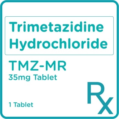 TMZ MR Trimetazidine HCl 35mg 1 Tablet [PRESCRIPTION REQUIRED]