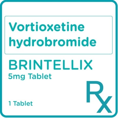 BRINTELLIX Vortioxetine HBr 5 mg 1 Film-Coated Tablet [PRESCRIPTION REQUIRED]