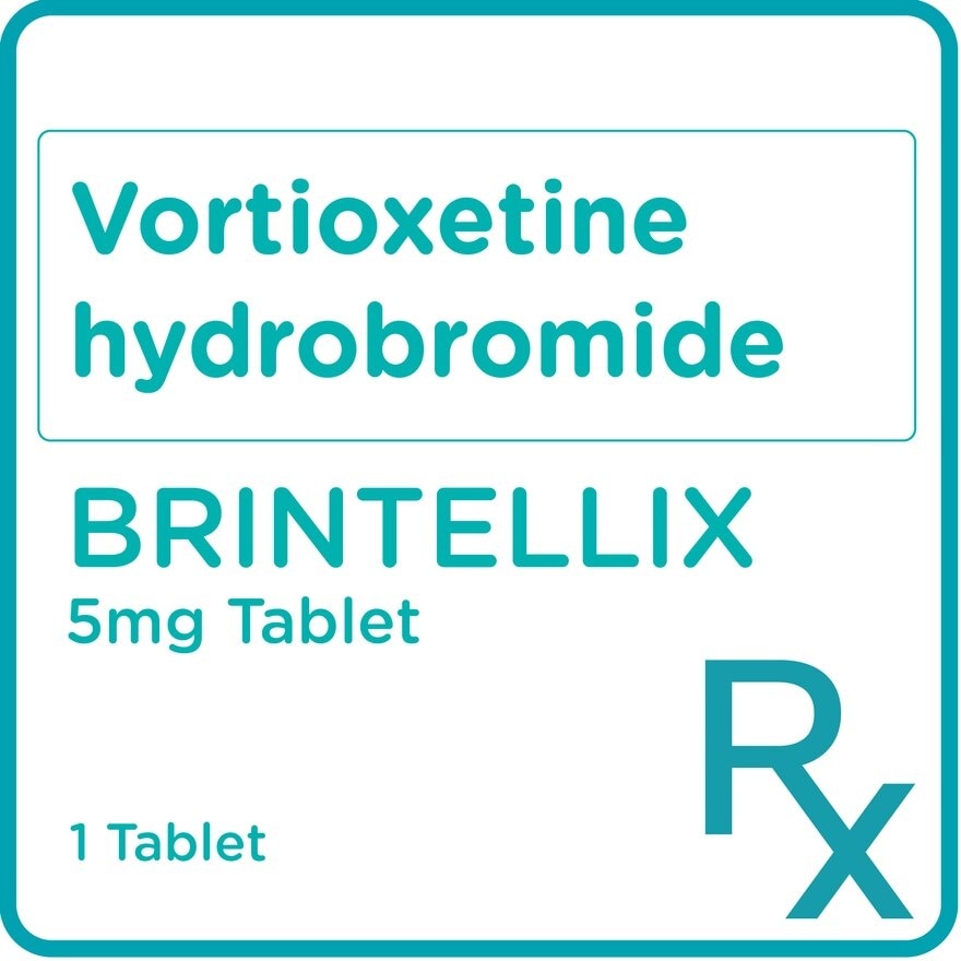 Vortioxetine HBr 5 mg 1 Film-Coated Tablet [PRESCRIPTION REQUIRED]