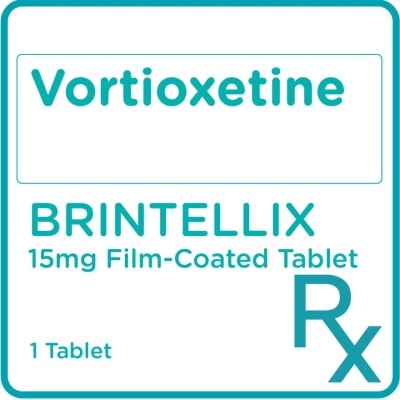 BRINTELLIX Vortioxetine 10mg 1 Film-Coated Tablet [PRESCRIPTION REQUIRED]