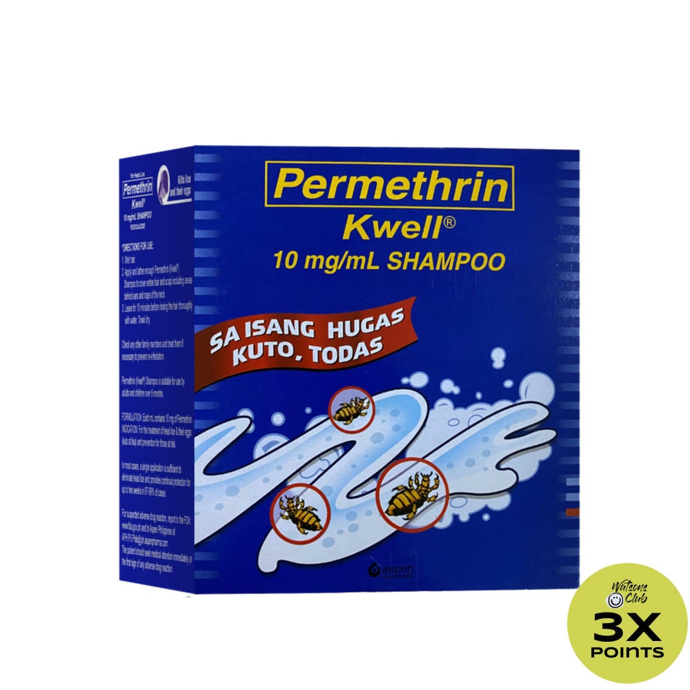 Permethrin 10mg/mL Shampoo 10mL/Sachet