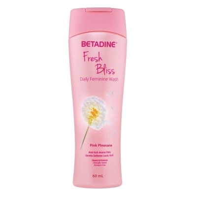 BETADINE Fresh Bliss Daily Feminine Wash Pink Pleasure 60ml