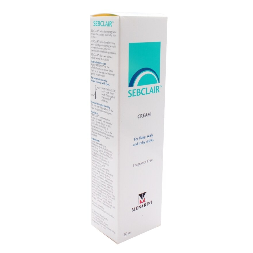 Aqua; isohexadecane; Butyrospermum parkii butter Topical Cream 30g