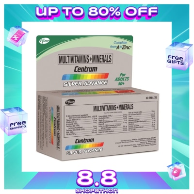CENTRUM Silver Advance Multivitamins 30 Tablets