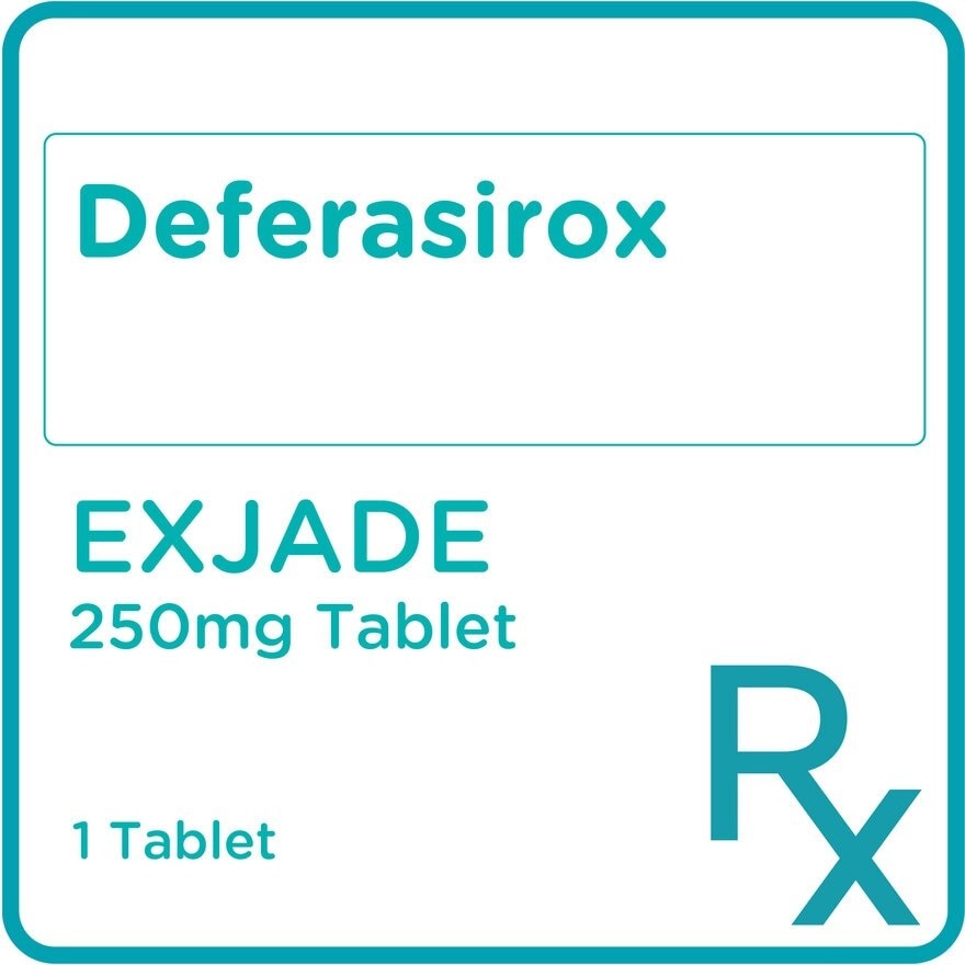 Deferasirox 250mg 1 Tablet [Prescription Required]