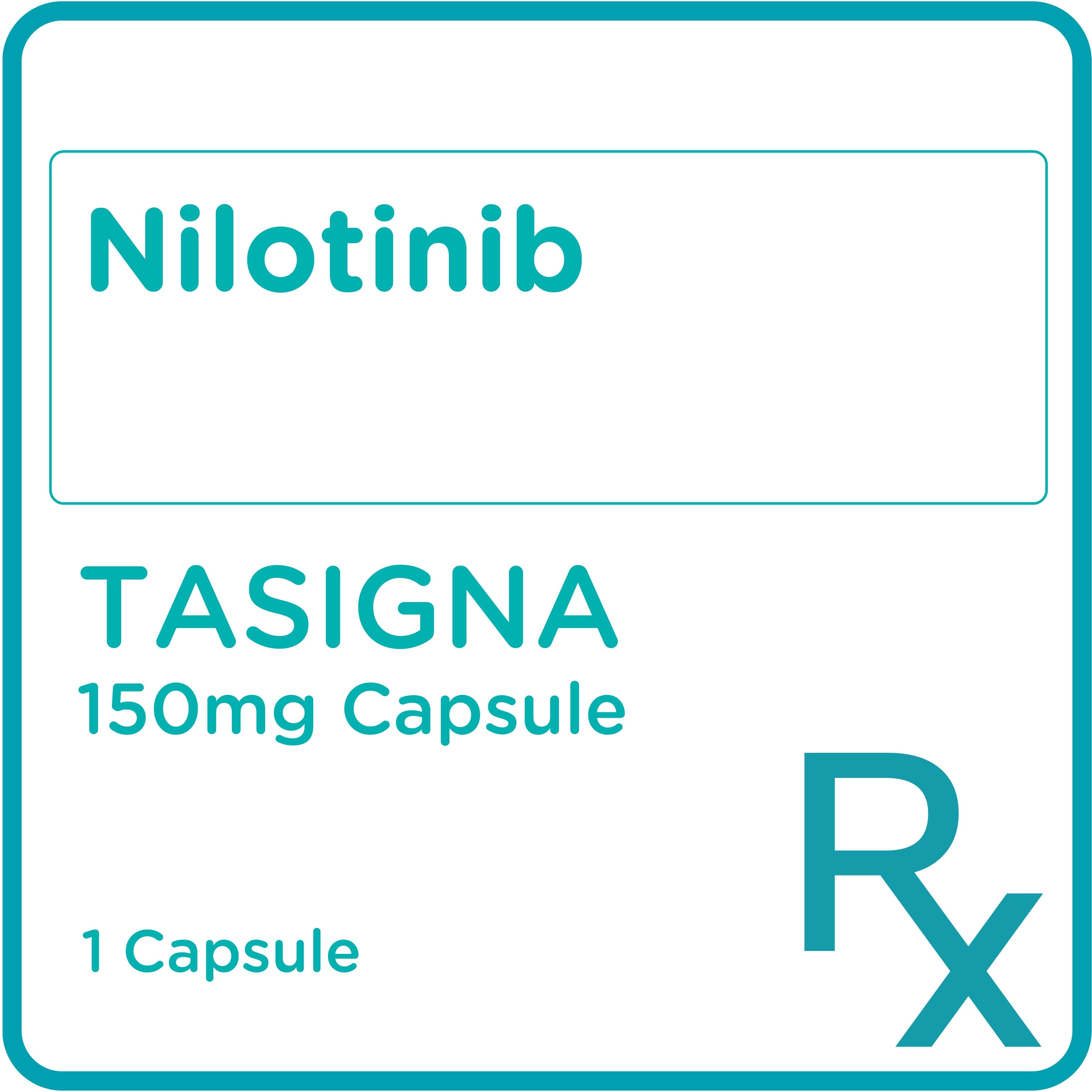 Nilotinib 150mg 1 Capsule [Prescription Required]