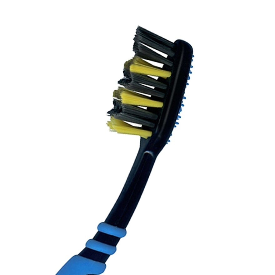 Zigzag Charcoal Soft Toothbrush