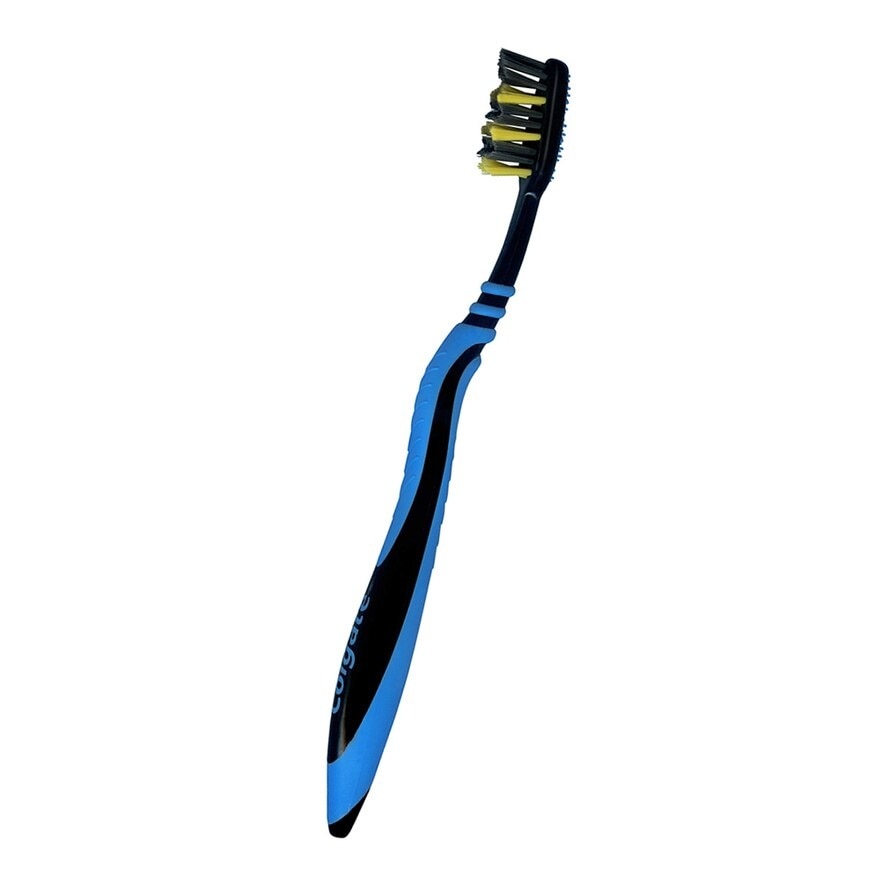 Zigzag Charcoal Soft Toothbrush