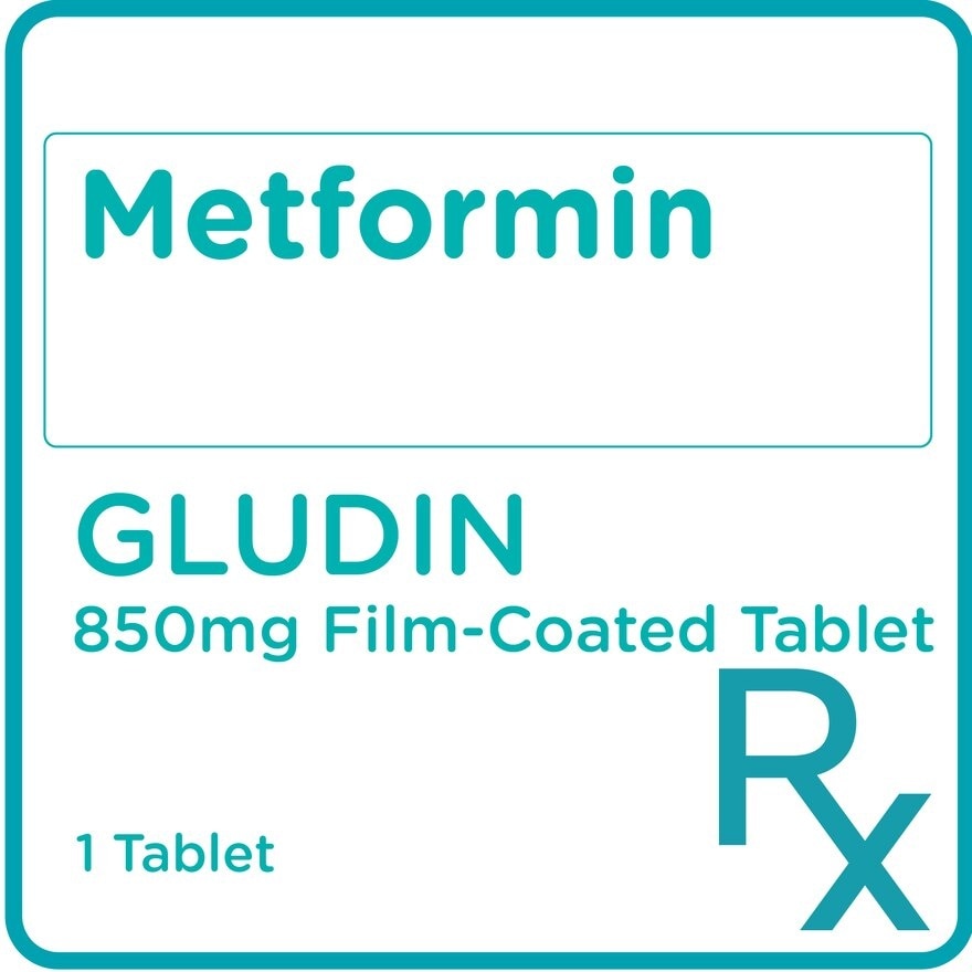 Metformin 850mg 1 Film-Coated Tablet [PRESCRIPTION REQUIRED]