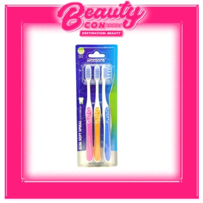 WATSONS Toothbrush Slim Soft Spiral Set Of 3