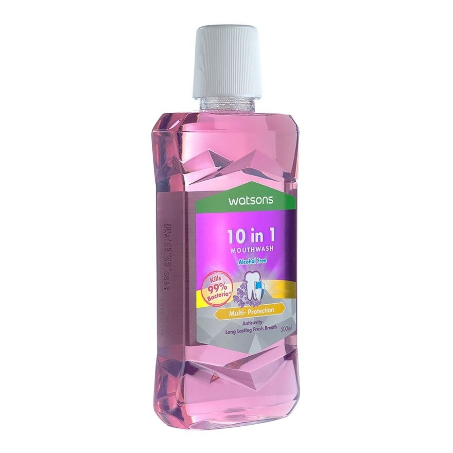 10in1 Alcohol-Free Mouthwash 500ml