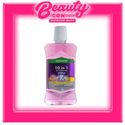 WATSONS 10in1 Alcohol-Free Mouthwash 500ml