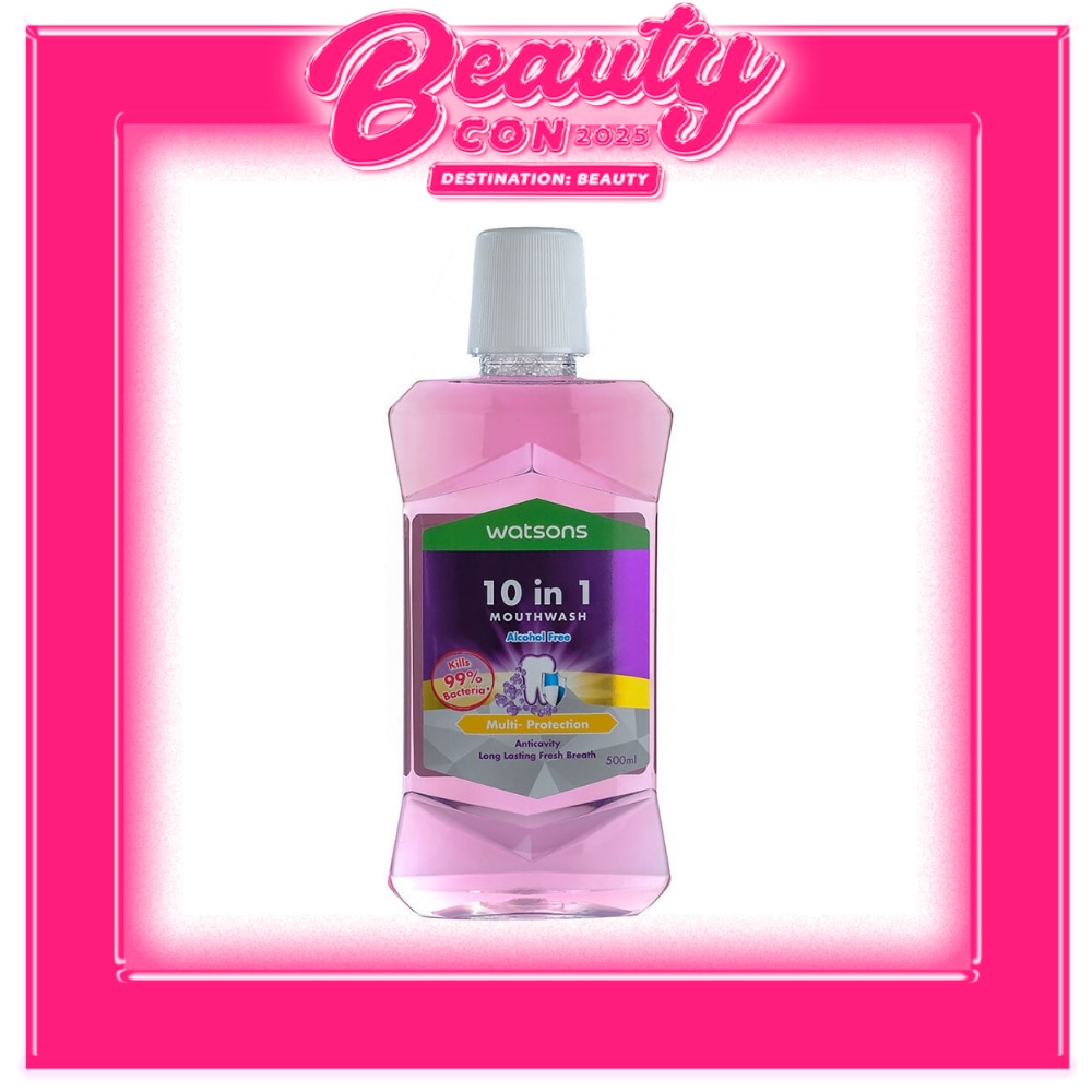 10in1 Alcohol-Free Mouthwash 500ml