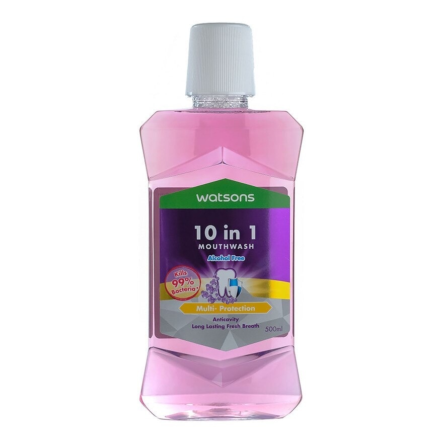 10in1 Alcohol-Free Mouthwash 500ml