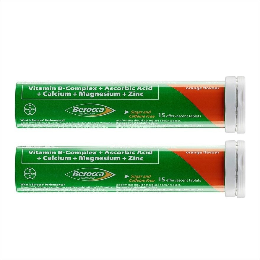 Berocca Effervescent Tablet Orange Flavor 30s