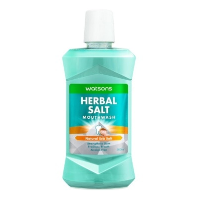 WATSONS Herbal Salt Mouthwash 500ml