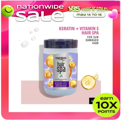 HAIR TREATS - Hair Spa Keratin Vitamin E 650g