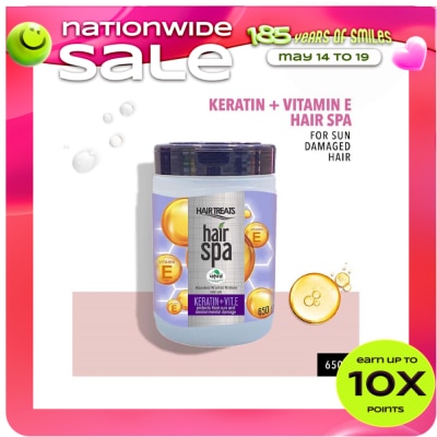 HAIR TREATS - Hair Spa Keratin Vitamin E 650g