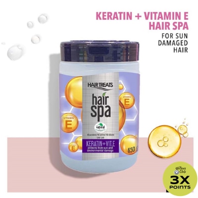 HAIR TREATS Hair Spa Keratin Vitamin E 650g