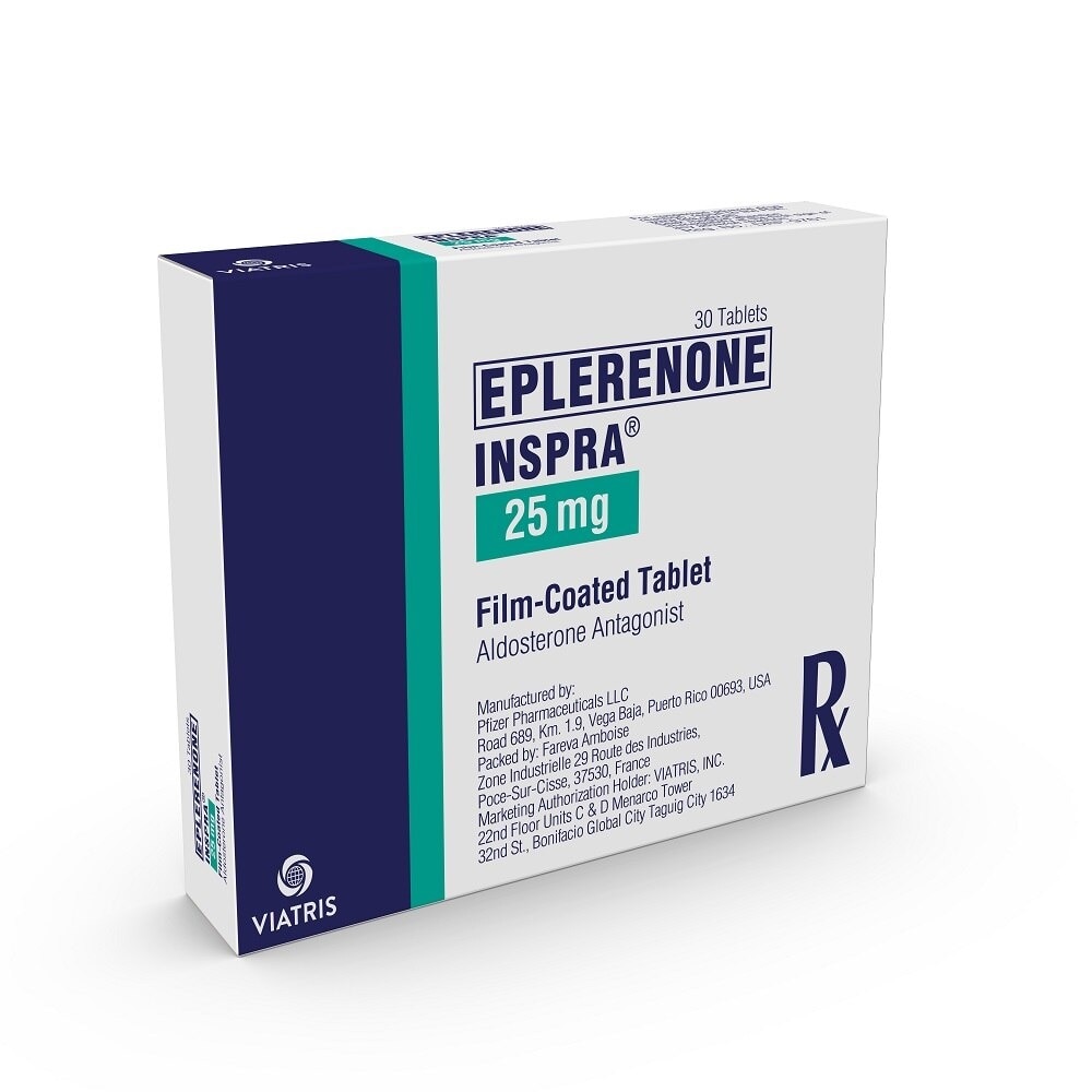 Eplererone 25mg 1 Film-Coated Tablet [PRESCRIPTION REQUIRED]