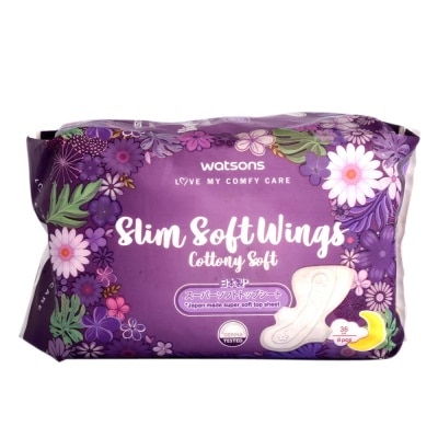 WATSONS Slim Soft Wings Cottony Soft 36cm 8pcs