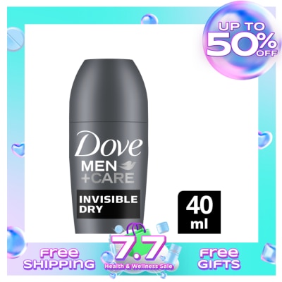 DOVE MEN Men Deodorant Roll-On Invisible Dry 40ML