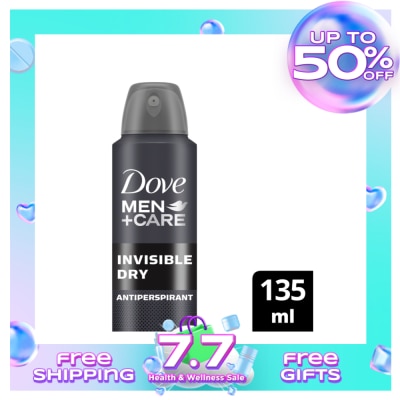 DOVE MEN Men Deodorant Spray Invisible Dry 150ML
